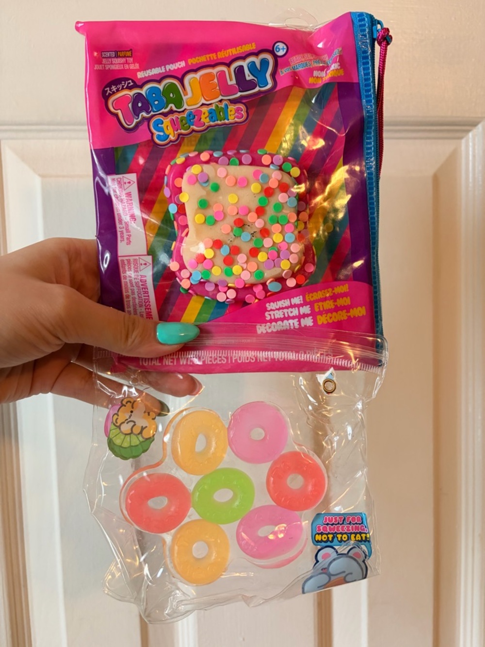 Set of 2 Taba jelly squishies